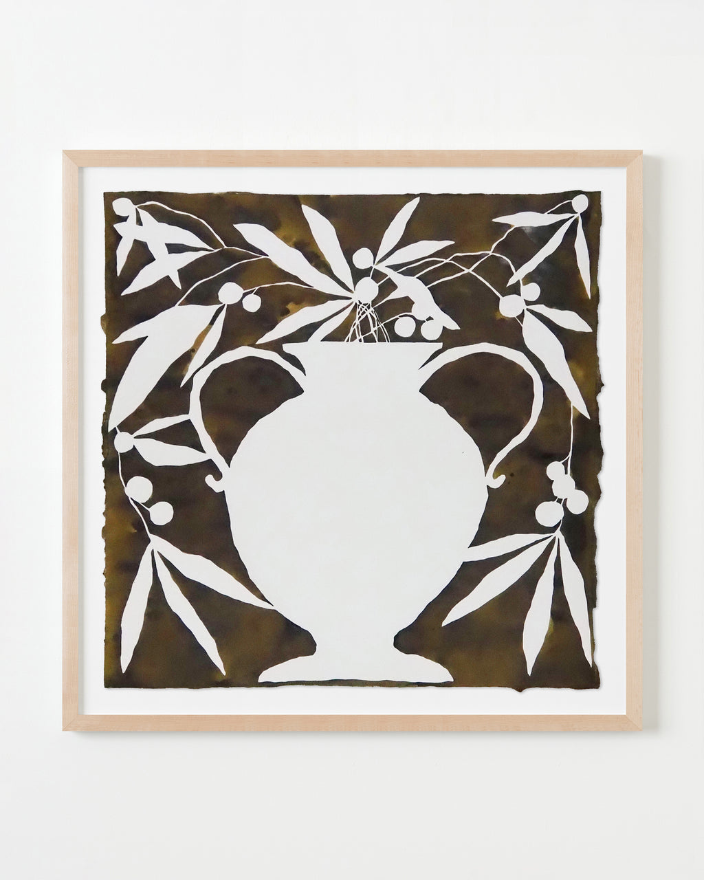 Painting by Kate Roebuck titled "Vase" - 4.