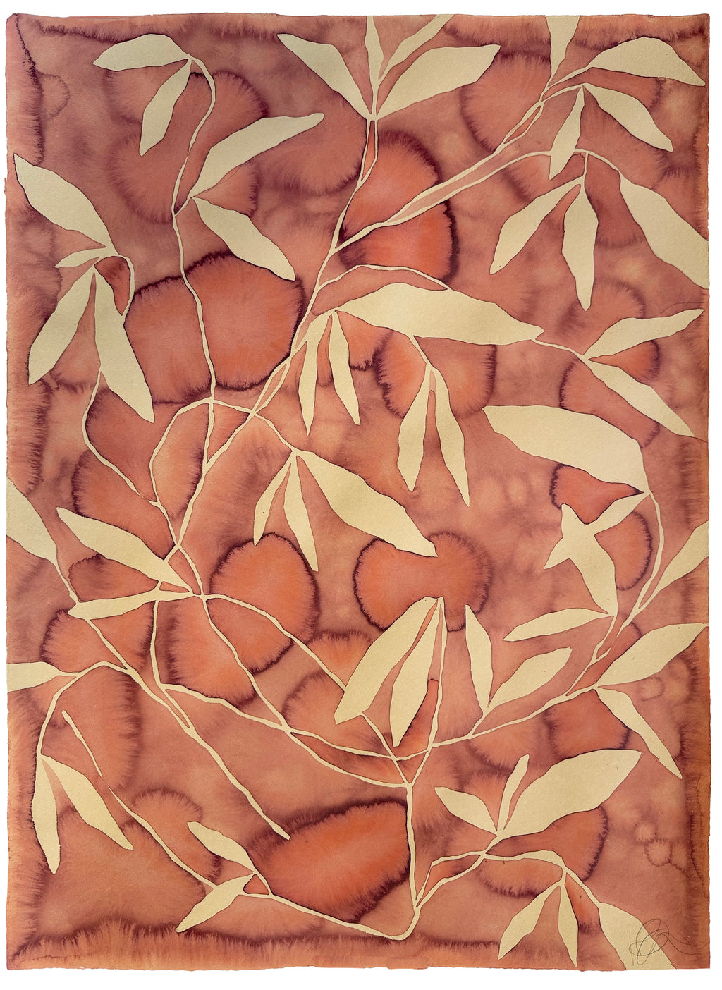 Painting by Kate Roebuck titled "Water Branch" - 2.