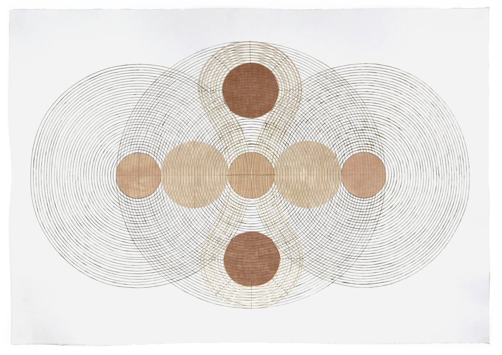 Mixed Media by Katrine Hildebrandt-Hussey titled "Absorbed Growth" - 2.