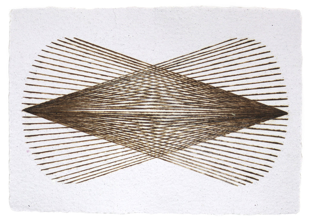 Mixed Media by Katrine Hildebrandt-Hussey titled "Diffraction" - 2.