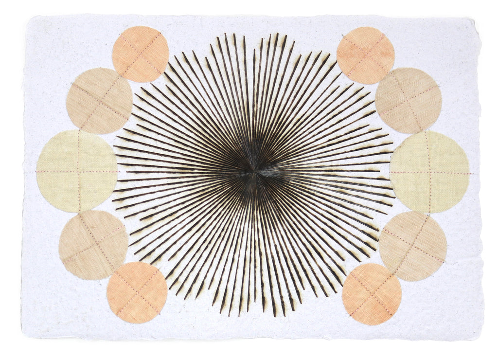 Mixed Media by Katrine Hildebrandt-Hussey titled "Flowering Growth" - 2.