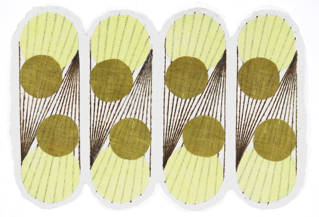 Mixed Media by Katrine Hildebrandt-Hussey titled "Glow Rays" - 2.