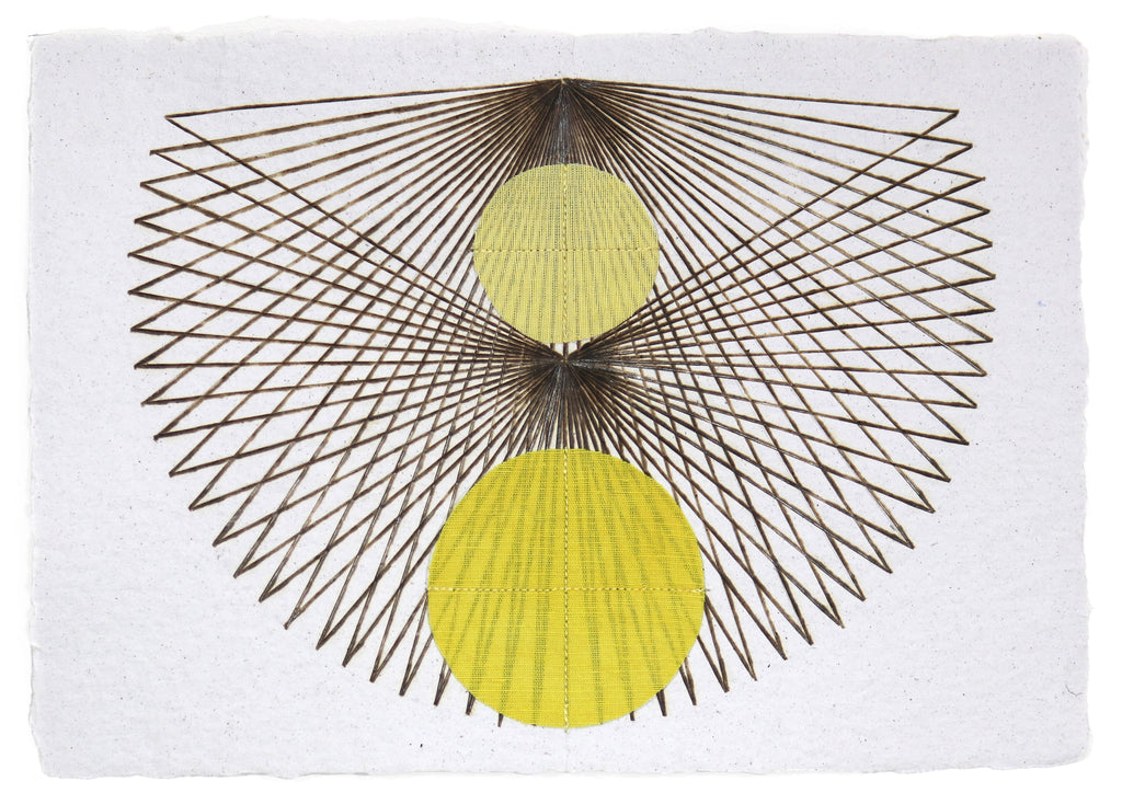 Mixed Media by Katrine Hildebrandt-Hussey titled "Held Light" - 2.