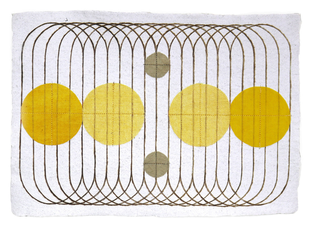 Mixed Media by Katrine Hildebrandt-Hussey titled "Multiplied Light" - 2.