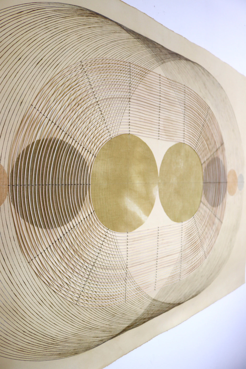 Mixed Media by Katrine Hildebrandt-Hussey titled "Polarized Forces" - 4.