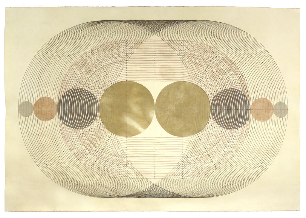Mixed Media by Katrine Hildebrandt-Hussey titled "Polarized Forces" - 2.
