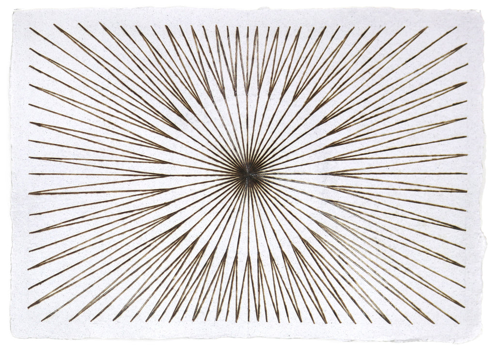 Mixed Media by Katrine Hildebrandt-Hussey titled "Radial Beams" - 2.