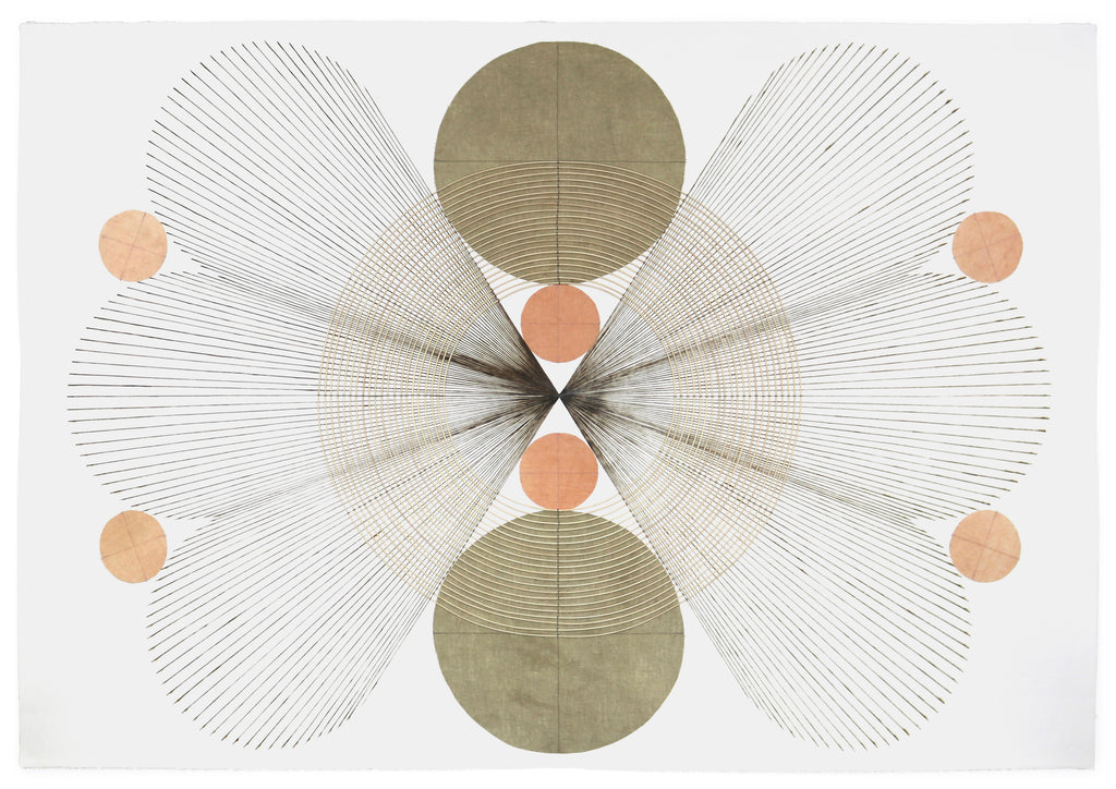 Mixed Media by Katrine Hildebrandt-Hussey titled "Winged Expansion" - 2.