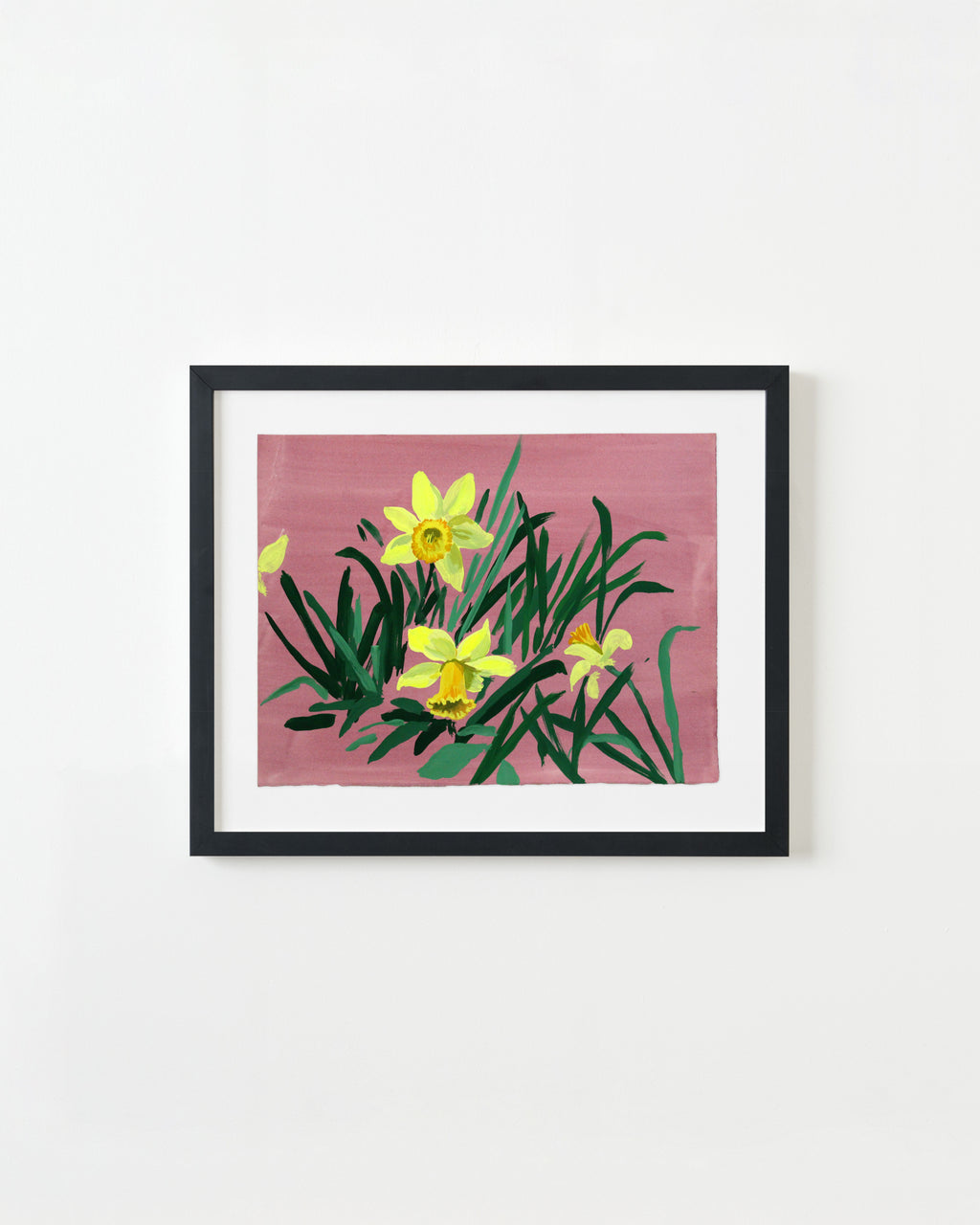Painting by Kayla Plosz Antiel titled "Daffodils" - 4.