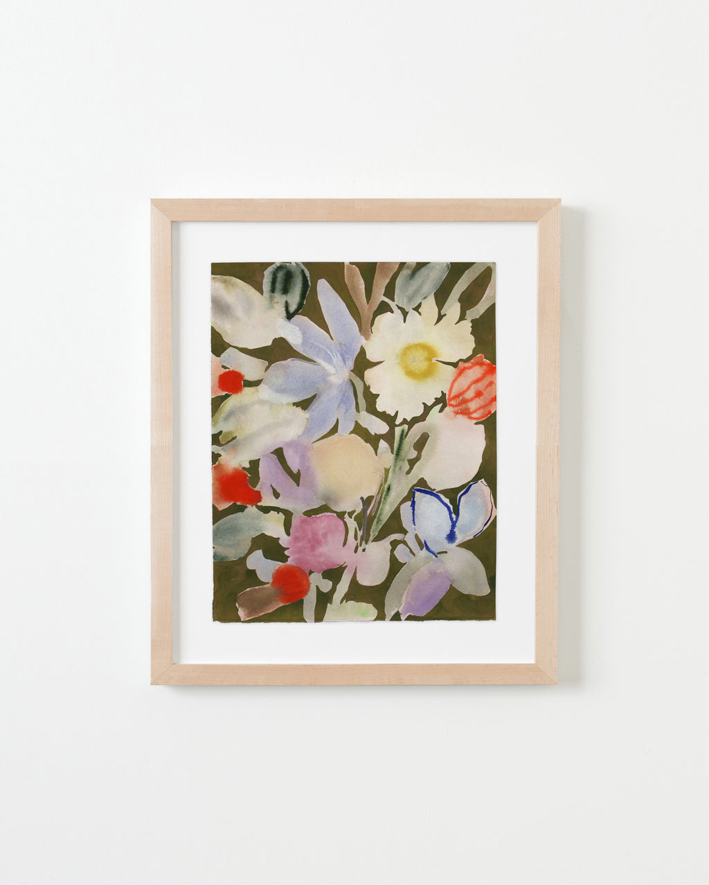 Painting by Kayla Plosz Antiel titled "Flora 1" - 3.
