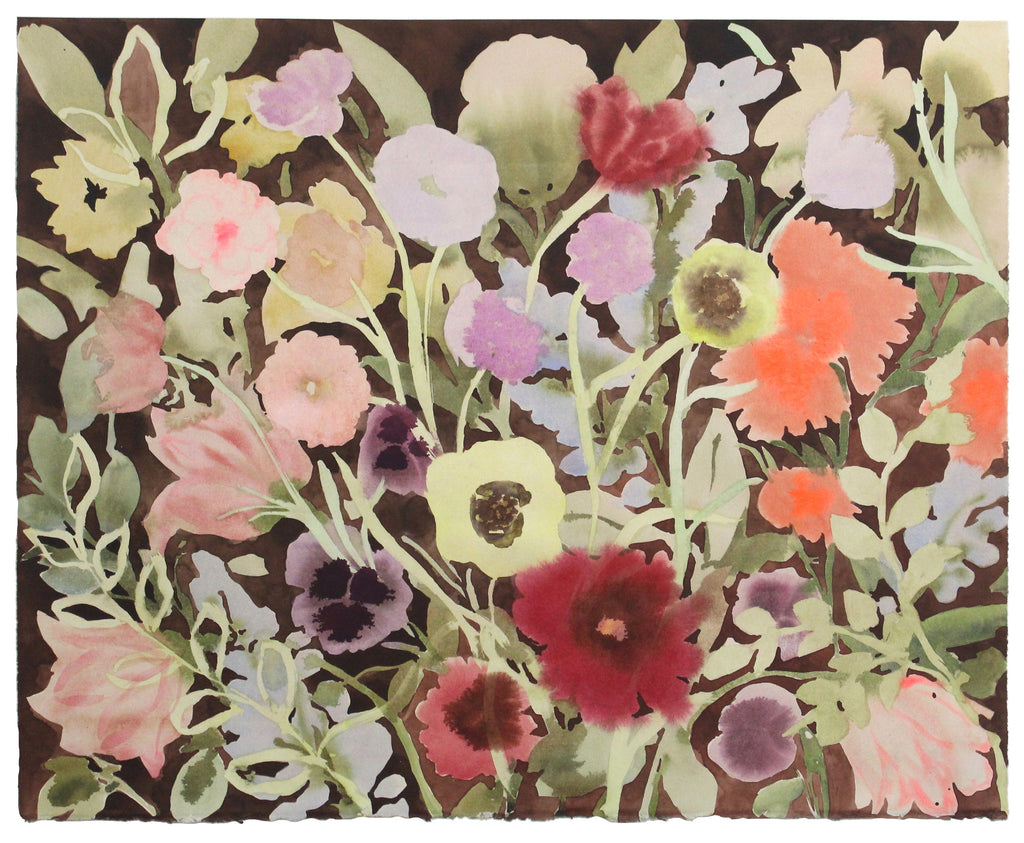 Painting by Kayla Plosz Antiel titled "Flora 11" - 2.