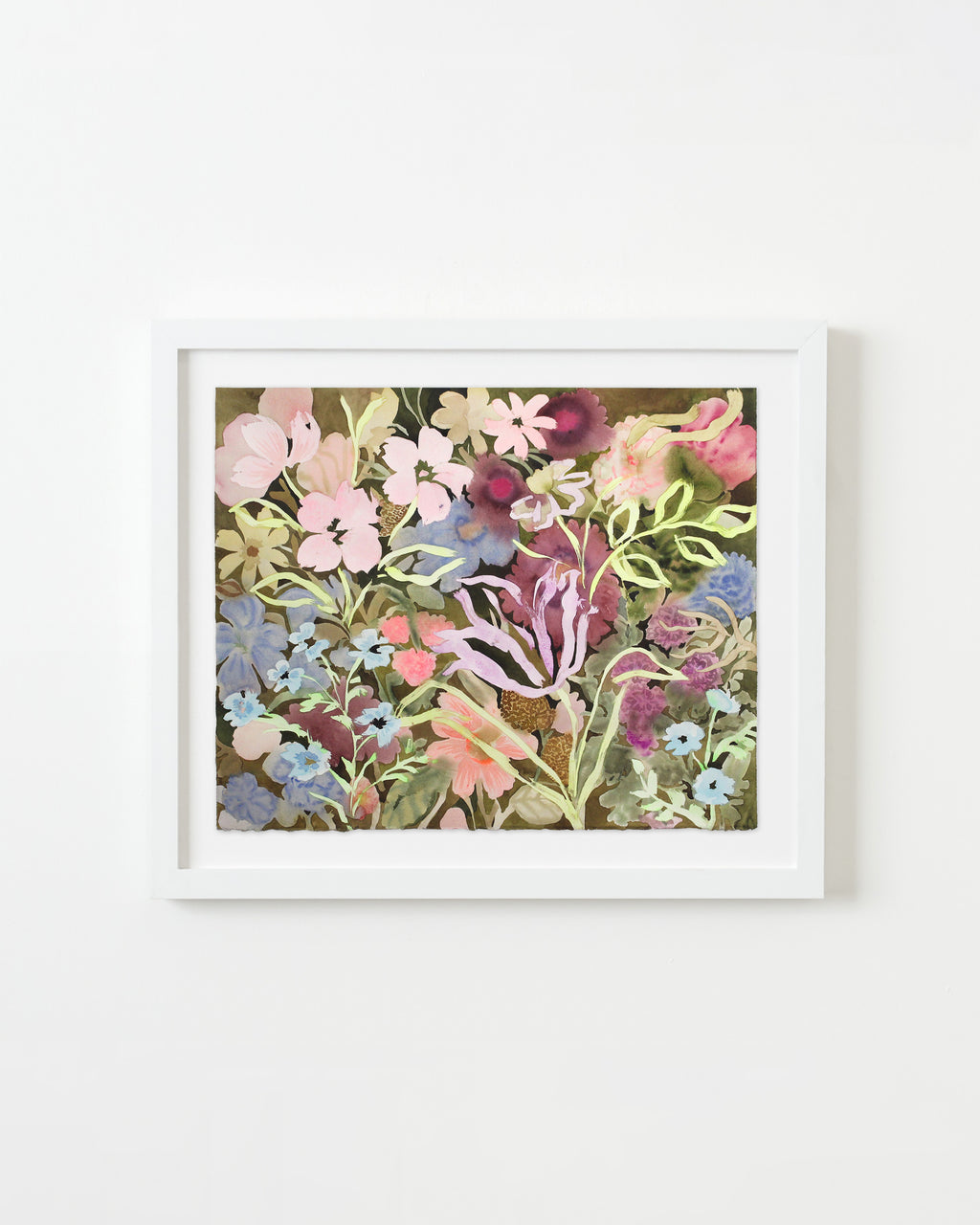 Painting by Kayla Plosz Antiel titled "Flora 12" - 3.