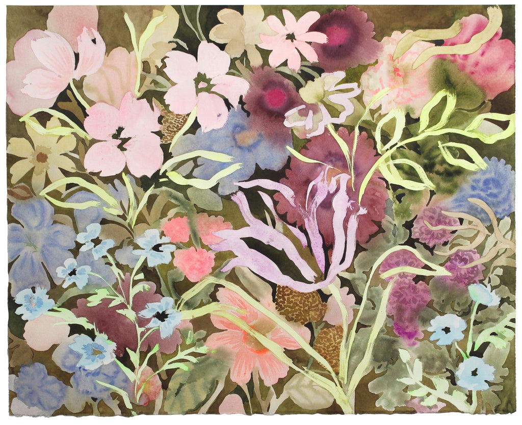 Painting by Kayla Plosz Antiel titled "Flora 12" - 2.
