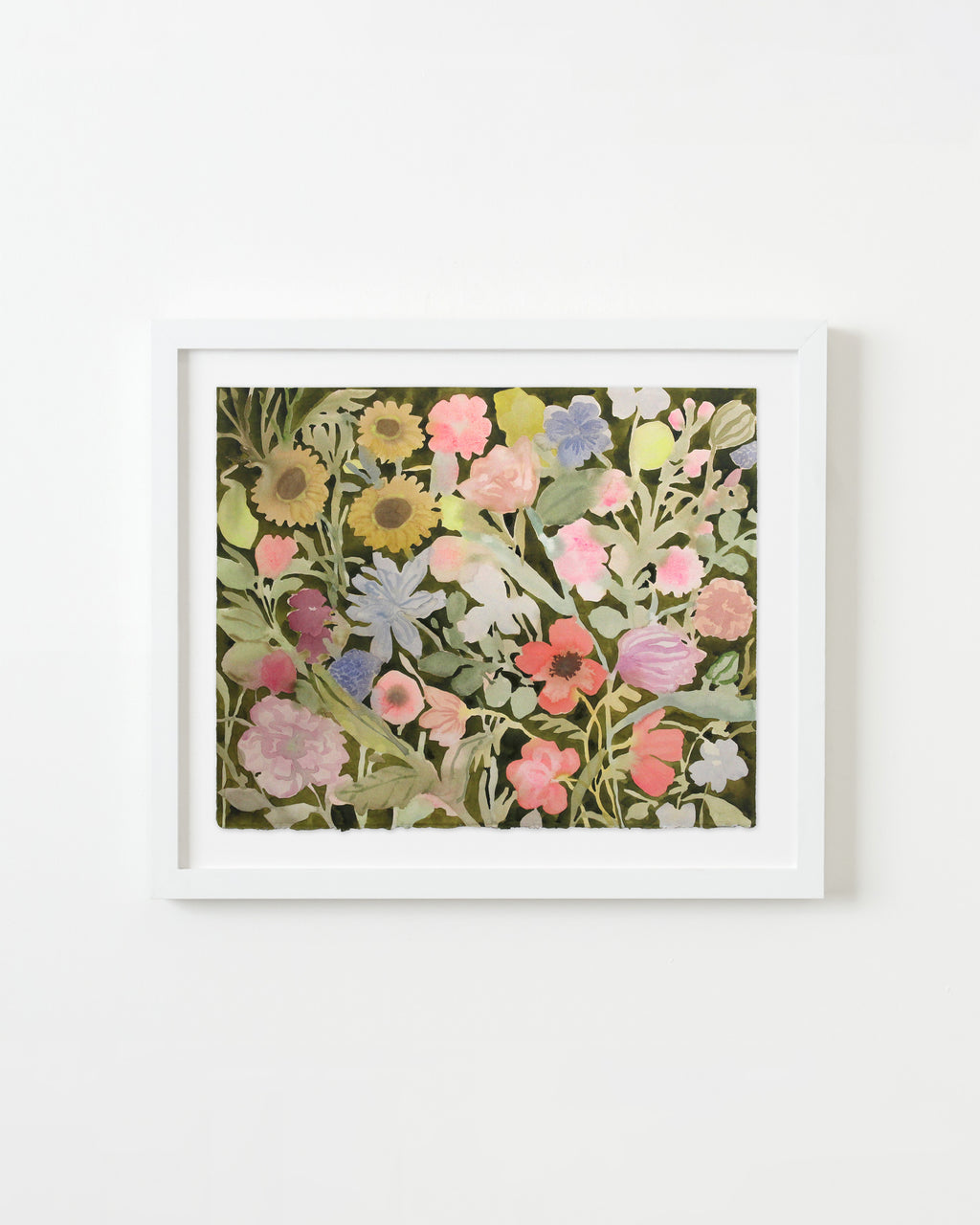 Painting by Kayla Plosz Antiel titled "Flora 13" - 3.