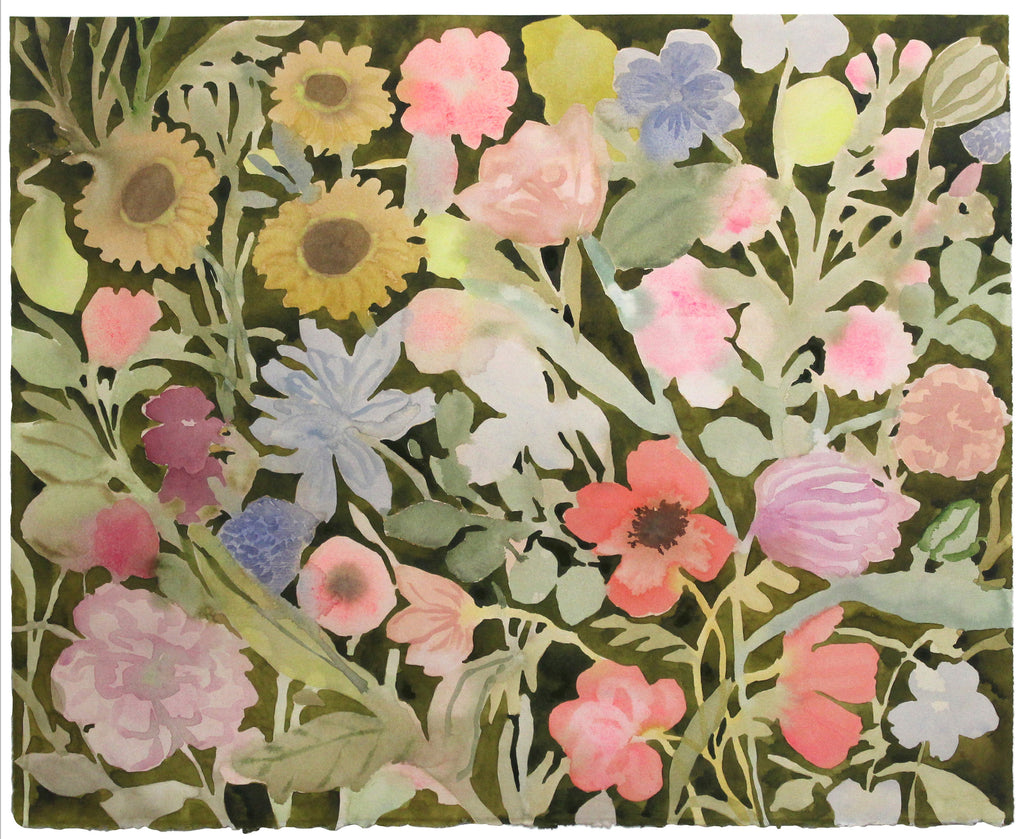 Painting by Kayla Plosz Antiel titled "Flora 13" - 2.