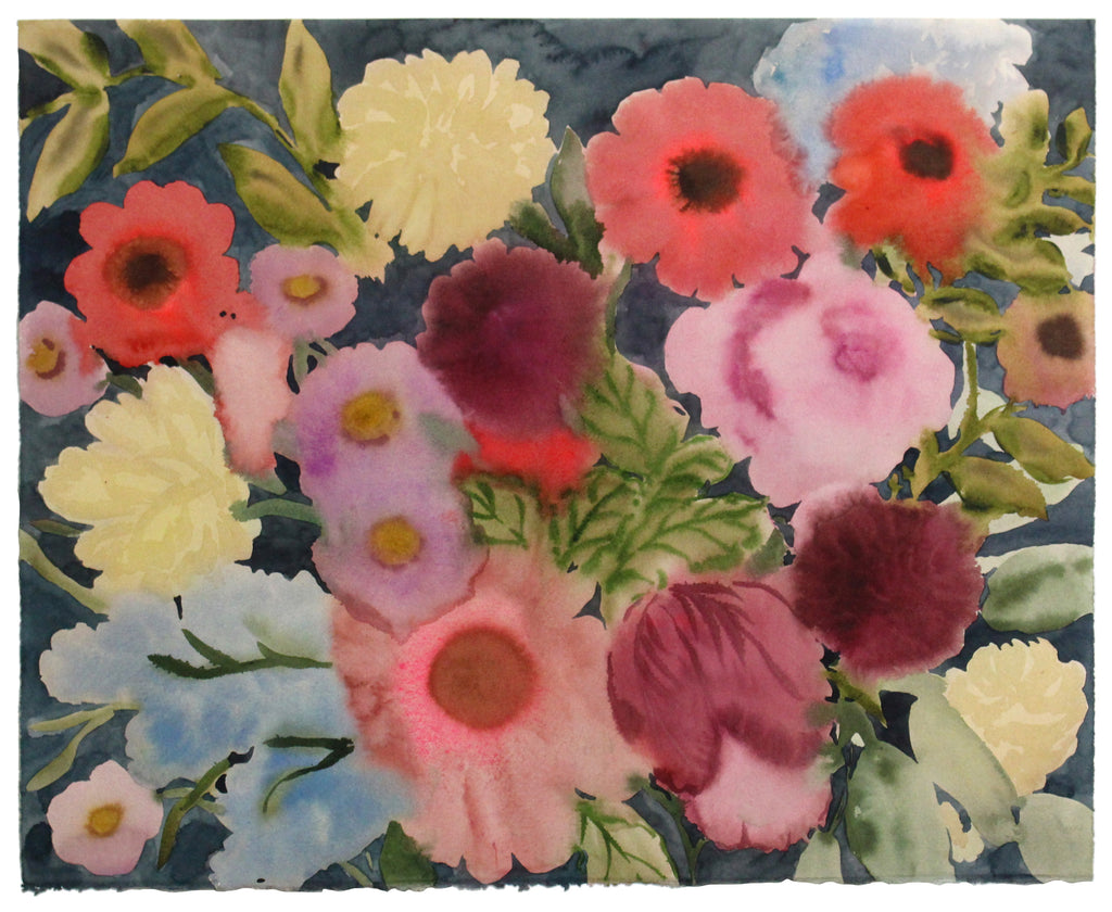 Painting by Kayla Plosz Antiel titled "Flora 14" - 2.