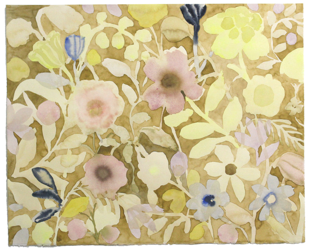 Painting by Kayla Plosz Antiel titled "Flora 15" - 2.