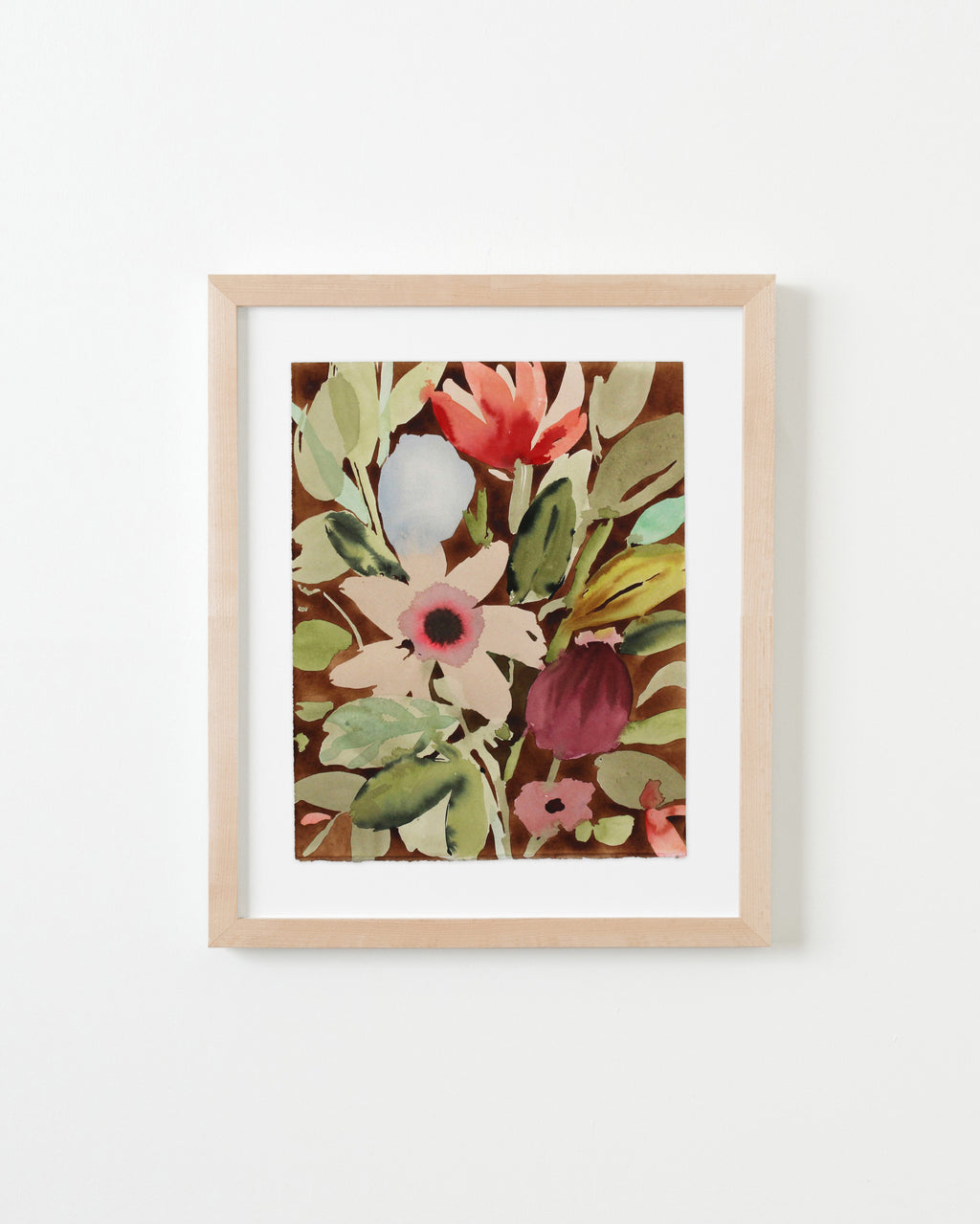 Painting by Kayla Plosz Antiel titled "Flora 3" - 3.