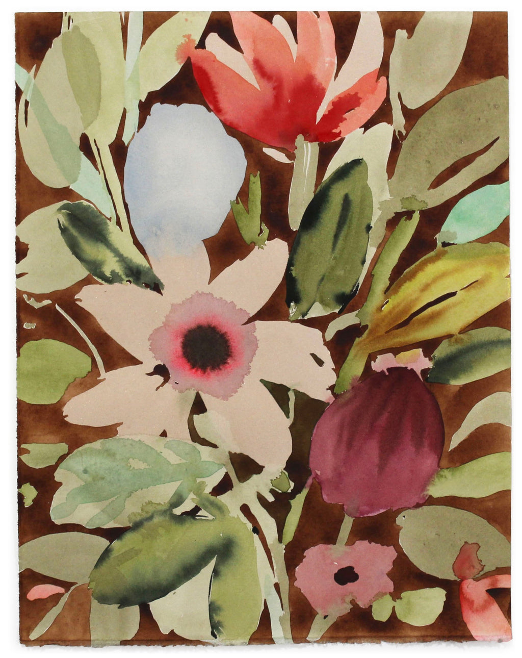 Painting by Kayla Plosz Antiel titled "Flora 3" - 2.