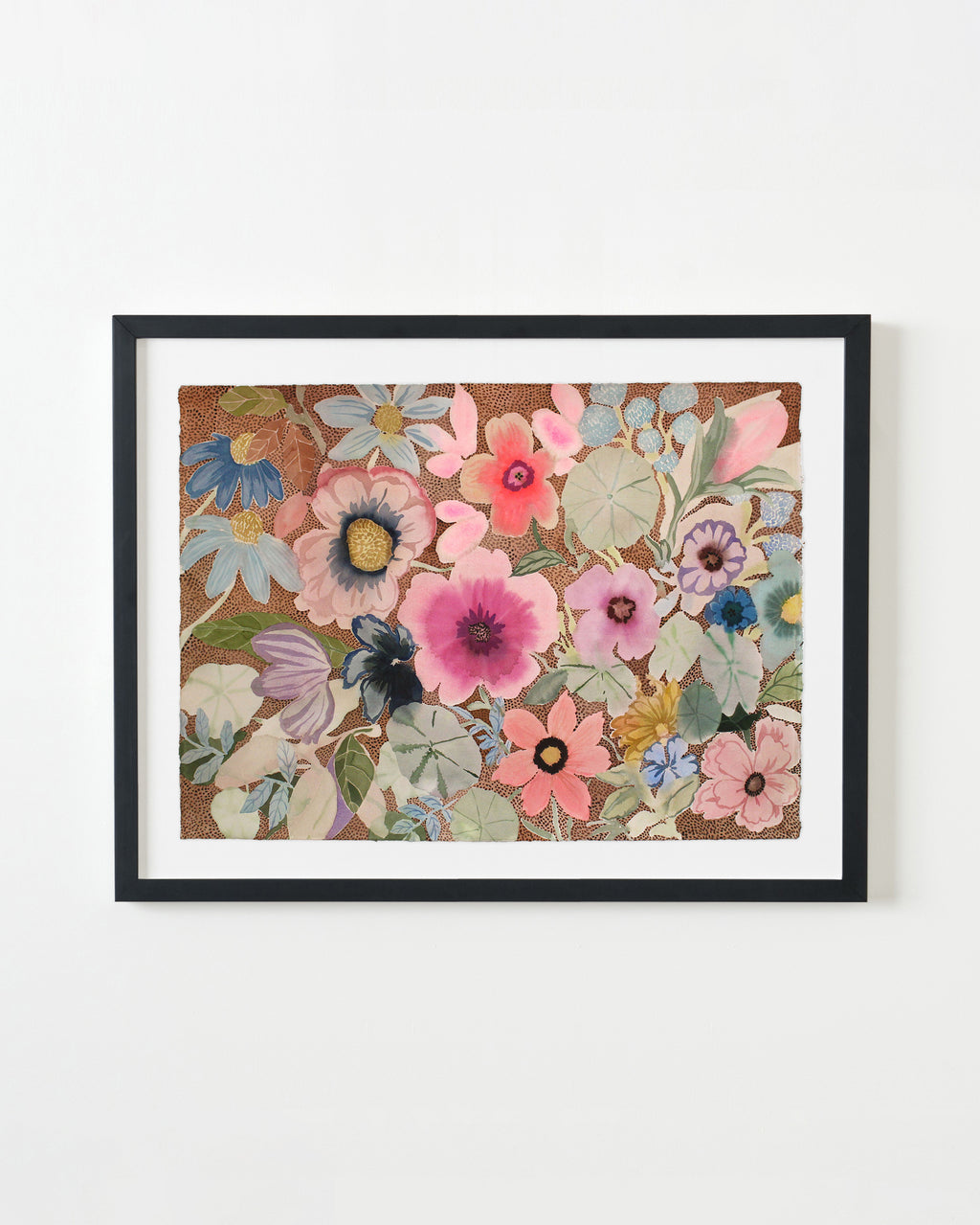 Painting by Kayla Plosz Antiel titled "Florilegia 45" - 4.
