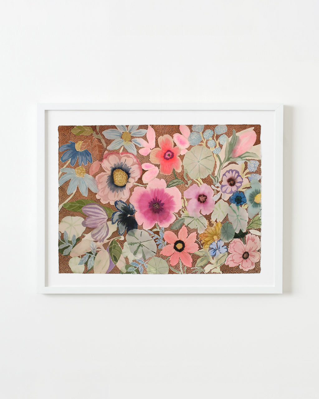 Painting by Kayla Plosz Antiel titled "Florilegia 45" - 3.