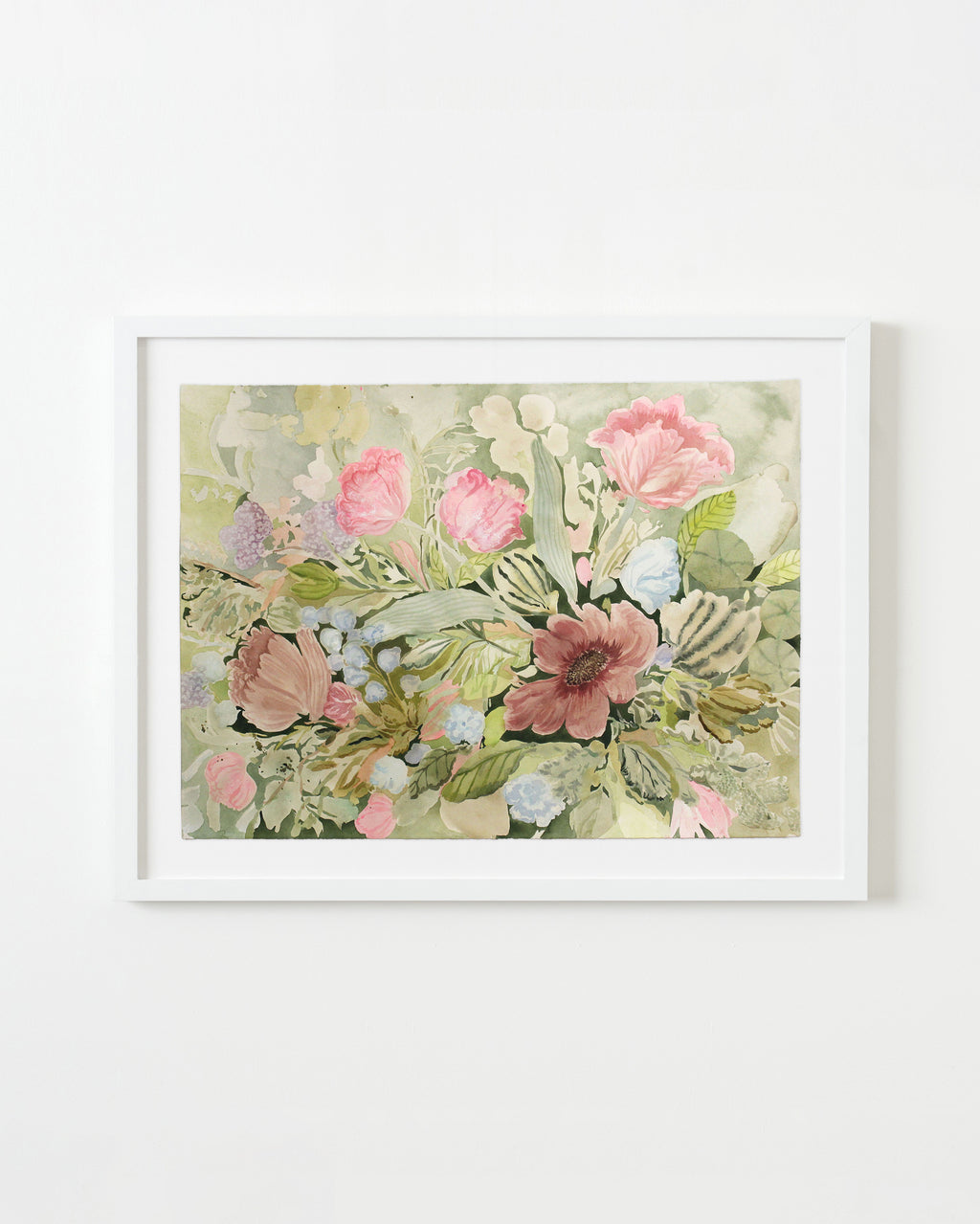 Painting by Kayla Plosz Antiel titled "Florilegia 46" - 3.