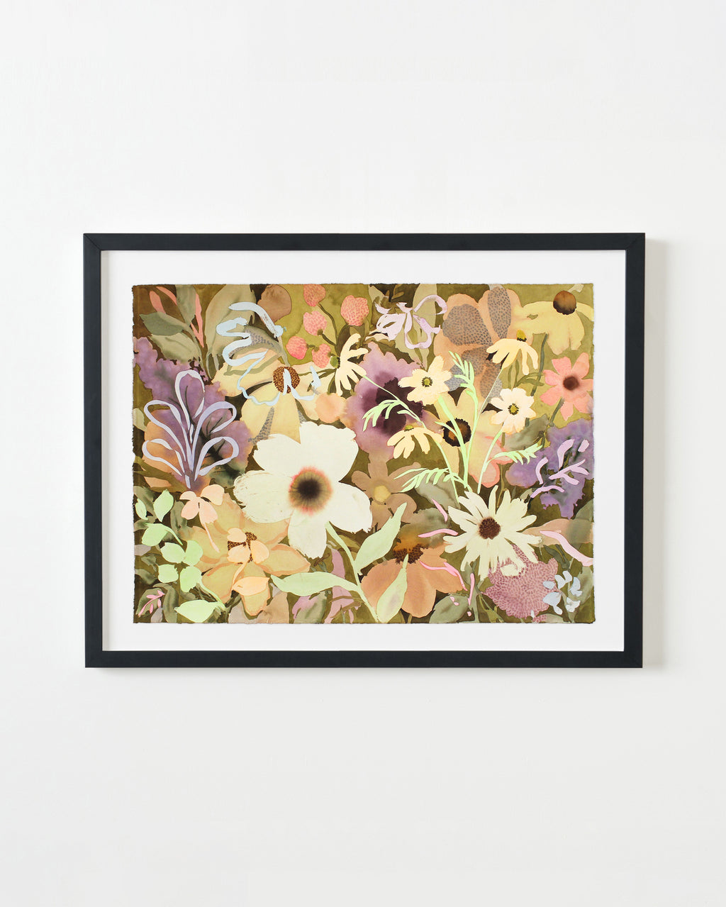Painting by Kayla Plosz Antiel titled "Florilegia 47" - 4.