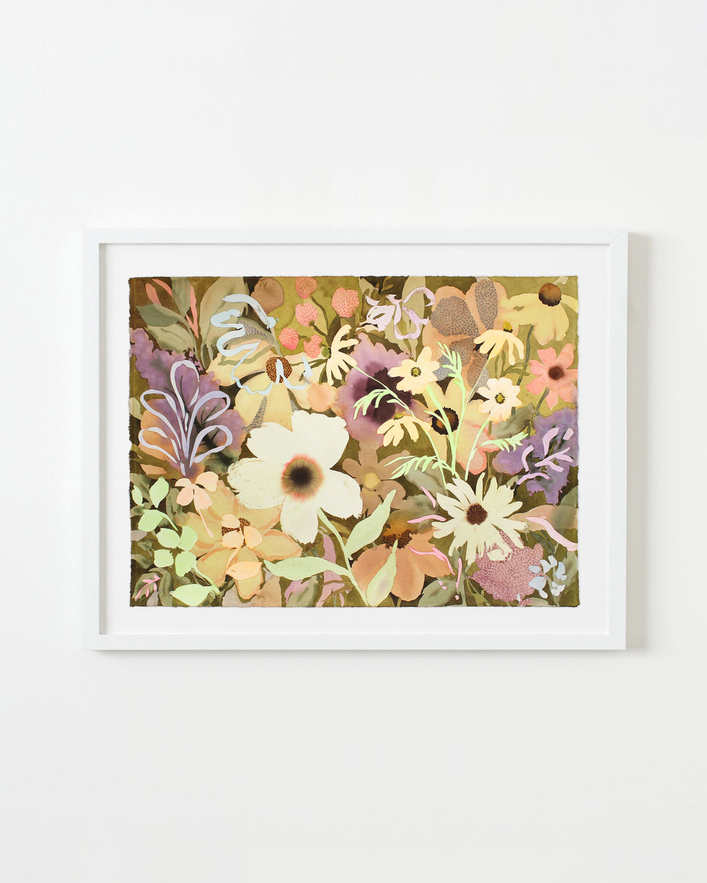 Painting by Kayla Plosz Antiel titled "Florilegia 47" - 3.