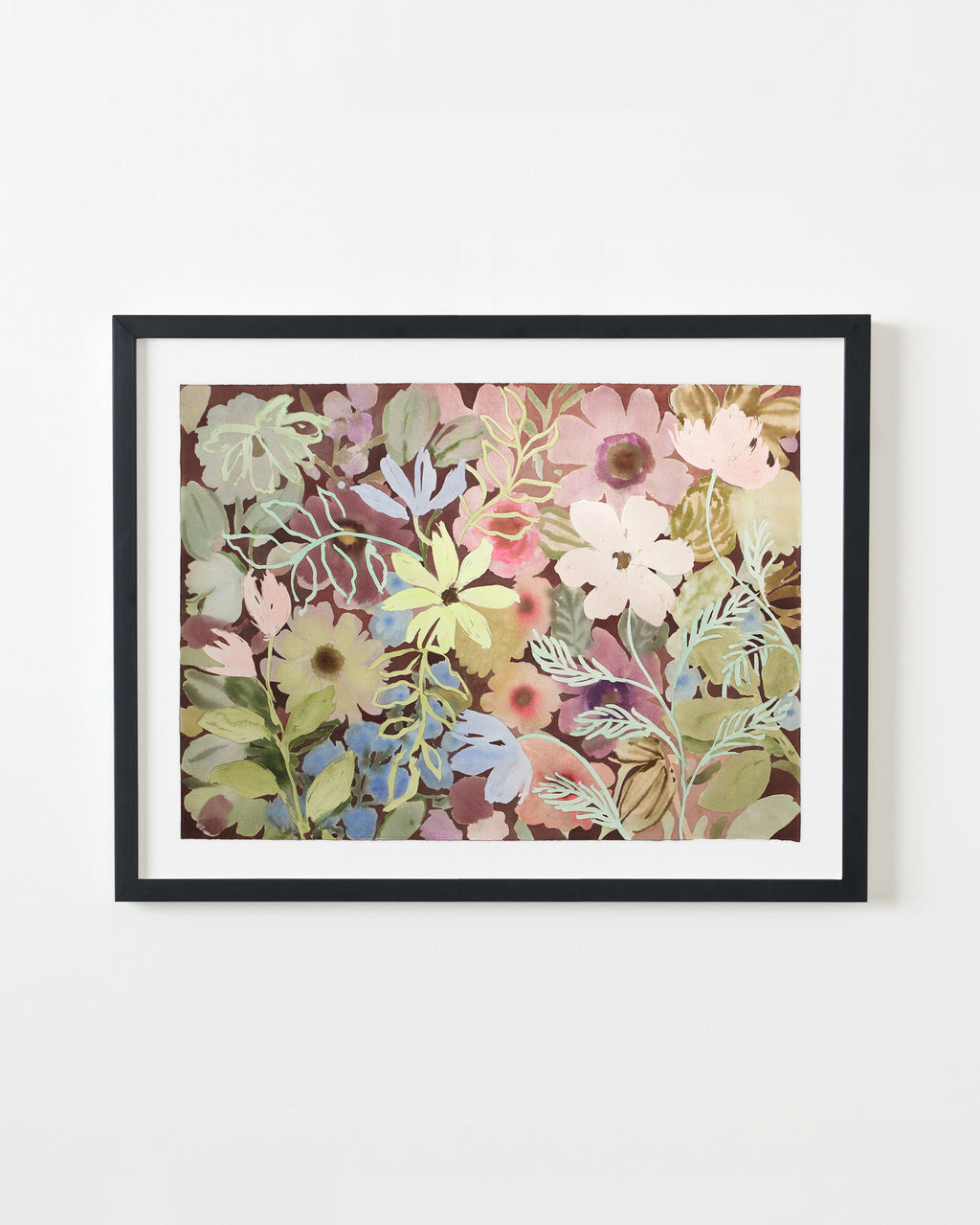Painting by Kayla Plosz Antiel titled "Florilegia 49" - 4.