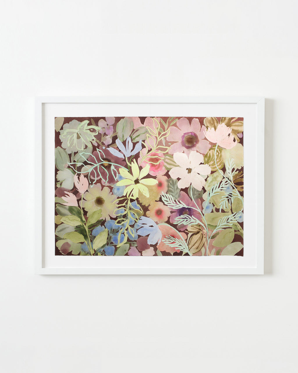 Painting by Kayla Plosz Antiel titled "Florilegia 49" - 3.