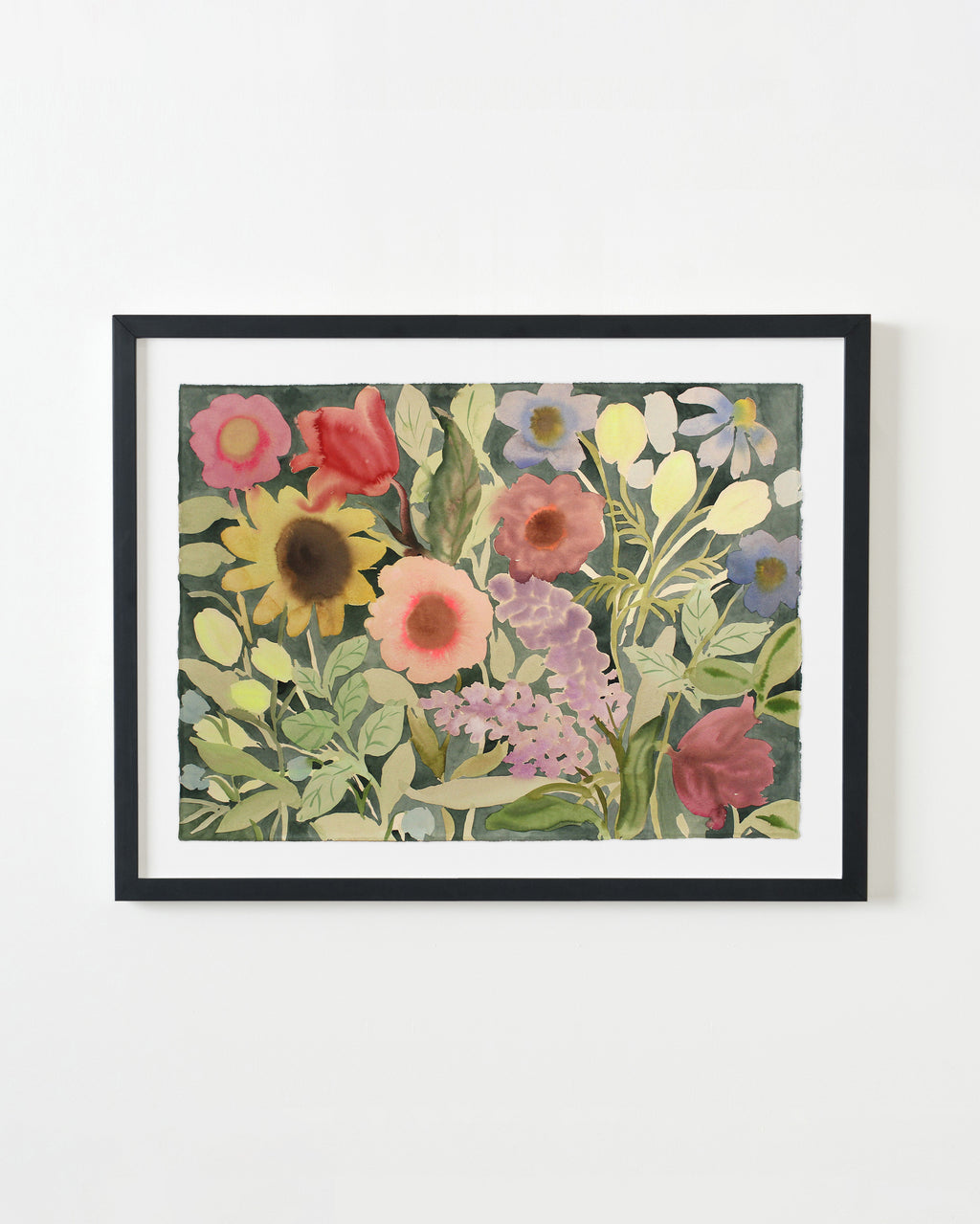 Painting by Kayla Plosz Antiel titled "Florilegia 50" - 4.