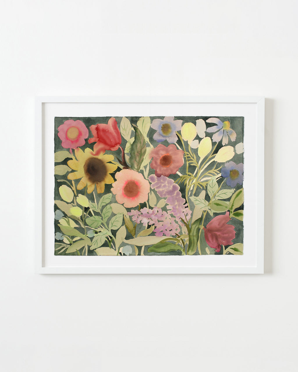 Painting by Kayla Plosz Antiel titled "Florilegia 50" - 3.