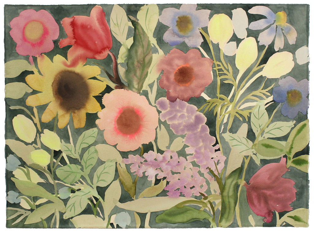 Painting by Kayla Plosz Antiel titled "Florilegia 50" - 2.