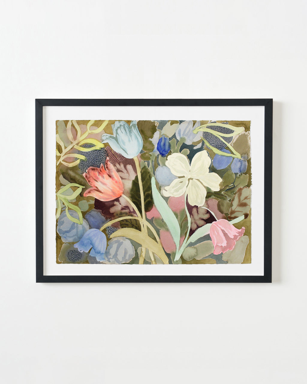 Painting by Kayla Plosz Antiel titled "Florilegia 51" - 4.