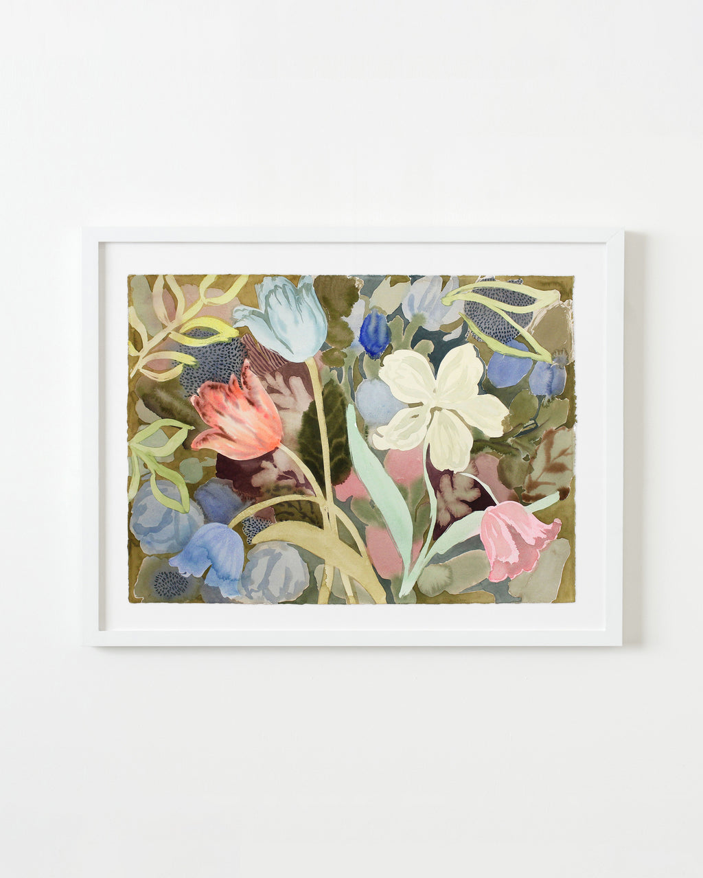 Painting by Kayla Plosz Antiel titled "Florilegia 51" - 3.