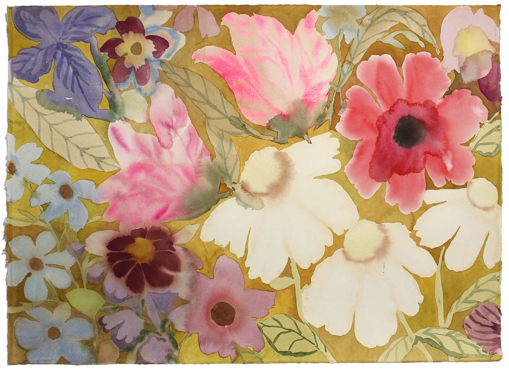 Painting by Kayla Plosz Antiel titled "Florilegia 52" - 2.