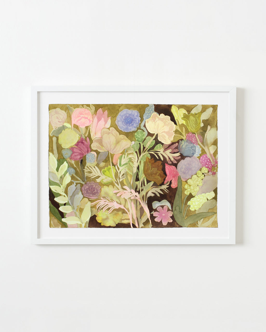 Painting by Kayla Plosz Antiel titled "Florilegia 53" - 3.