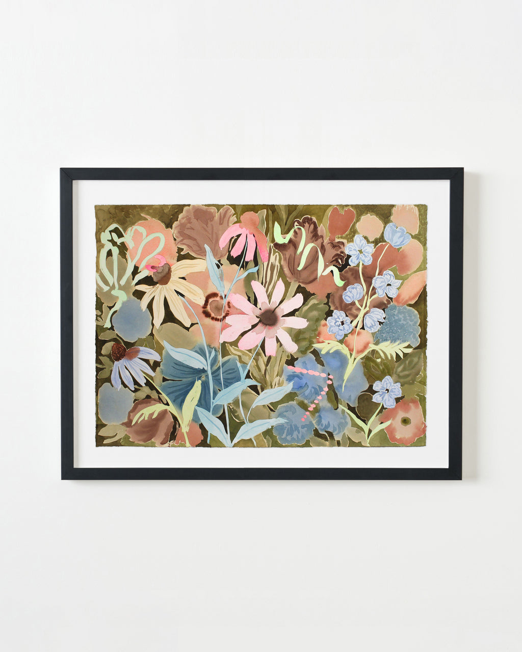 Painting by Kayla Plosz Antiel titled "Florilegia 56" - 4.