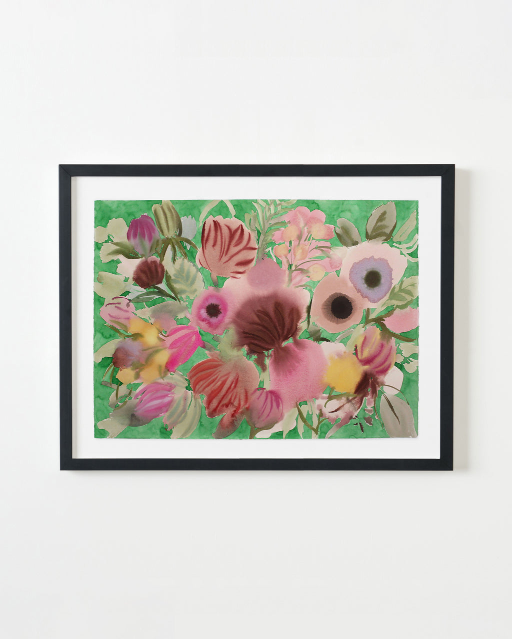 Painting by Kayla Plosz Antiel titled "Florilegia LIV" - 3.