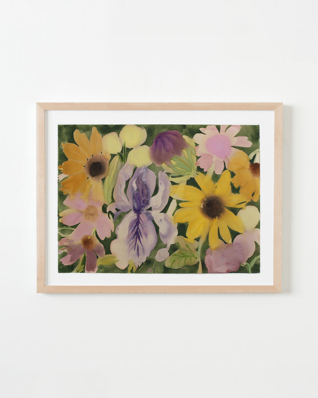 Painting by Kayla Plosz Antiel titled "Florilegia LVIII" - 4.