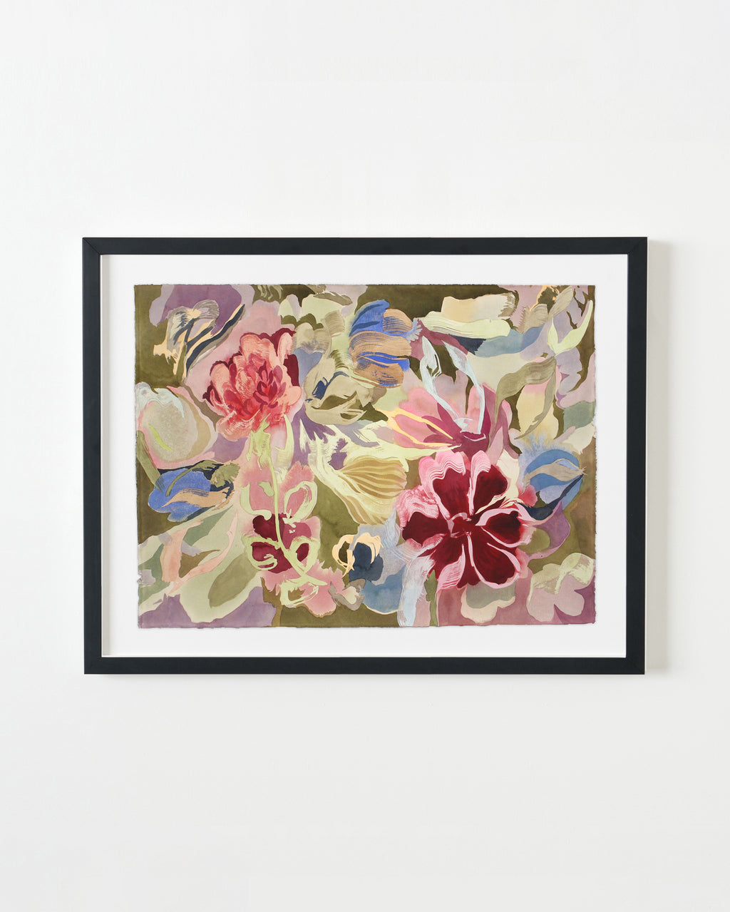 Painting by Kayla Plosz Antiel titled "Florilegia XLIX" - 4.
