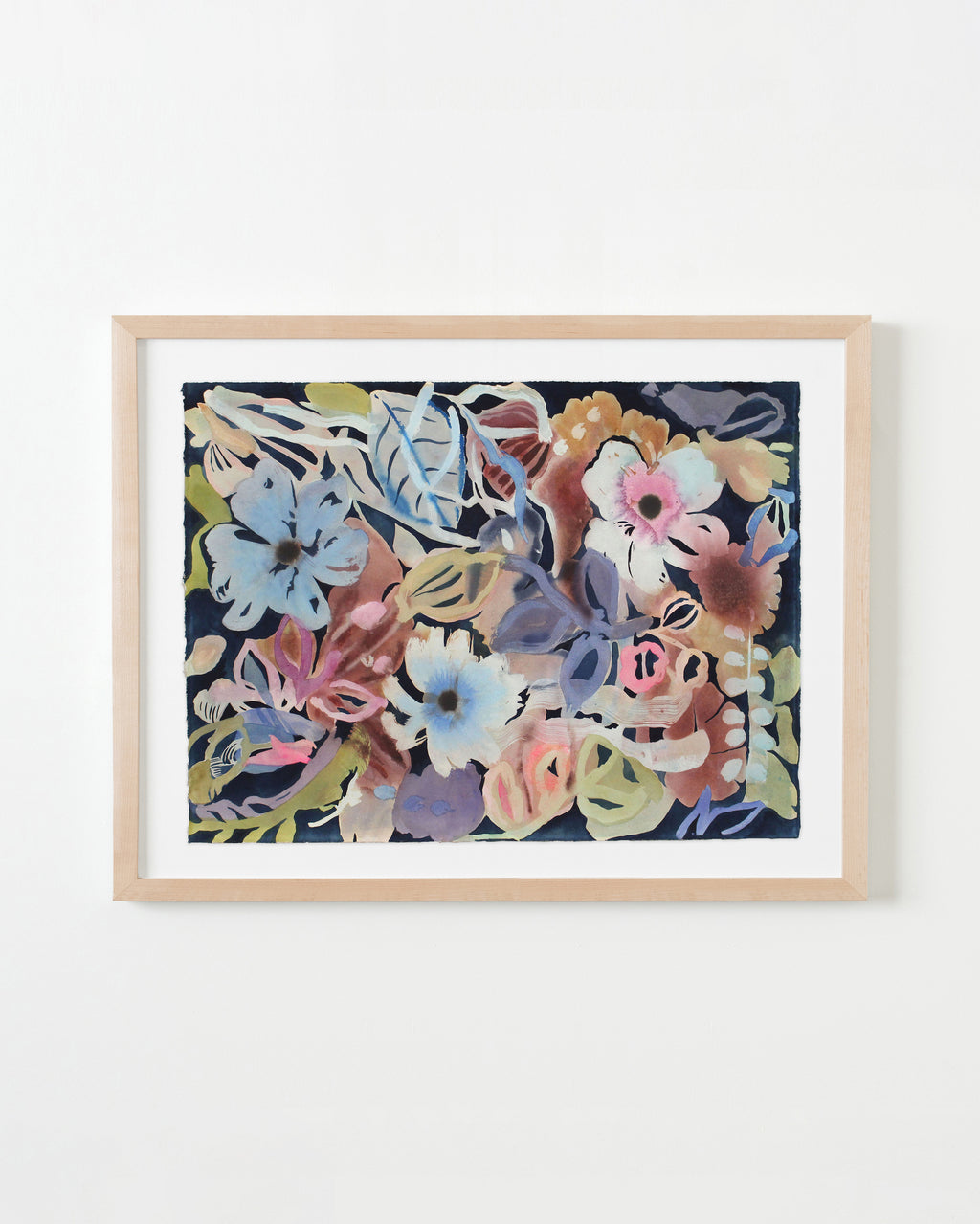 Painting by Kayla Plosz Antiel titled "Florilegia XLV" - 3.