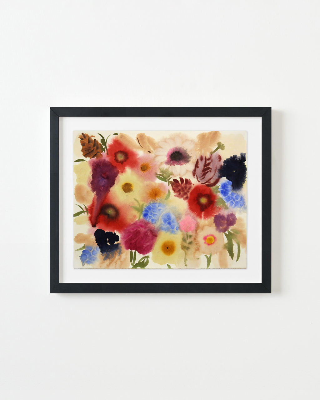Painting by Kayla Plosz Antiel titled "Flowerfield 1" - 4.