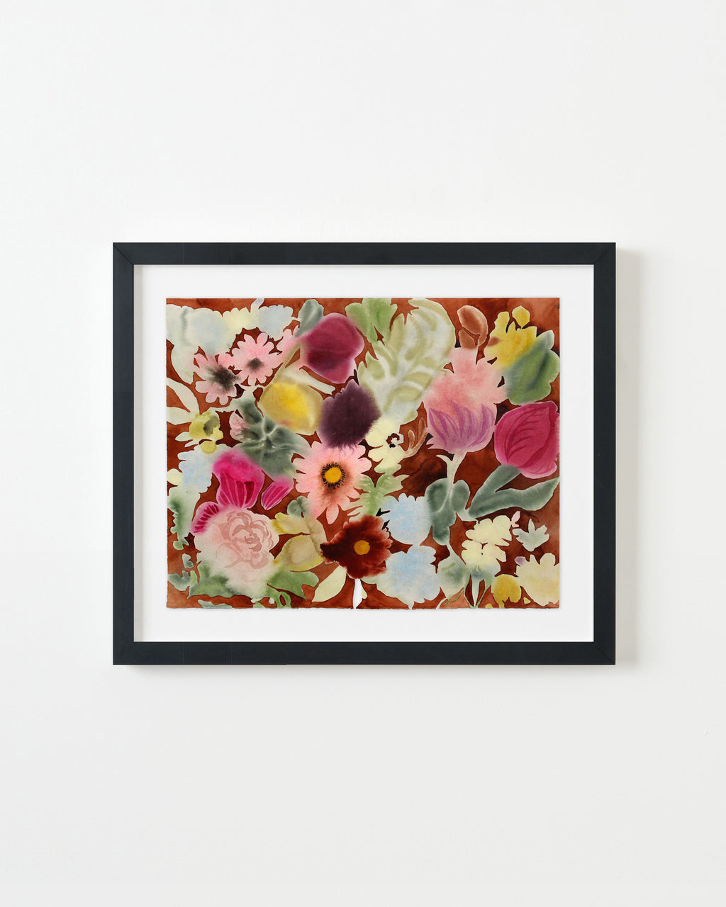 Painting by Kayla Plosz Antiel titled "Flowerfield 2" - 4.