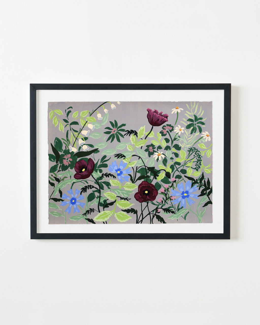 Painting by Kayla Plosz Antiel titled "Garden Series 2" - 4.