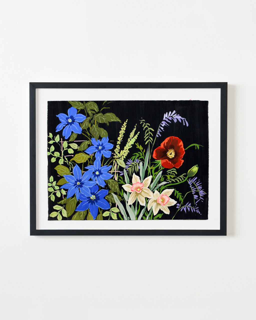 Painting by Kayla Plosz Antiel titled "Garden Series 6" - 4.