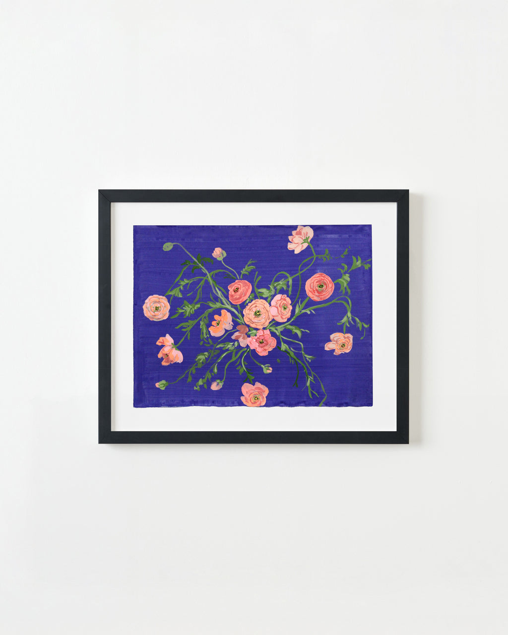 Painting by Kayla Plosz Antiel titled "Ranunculus" - 4.