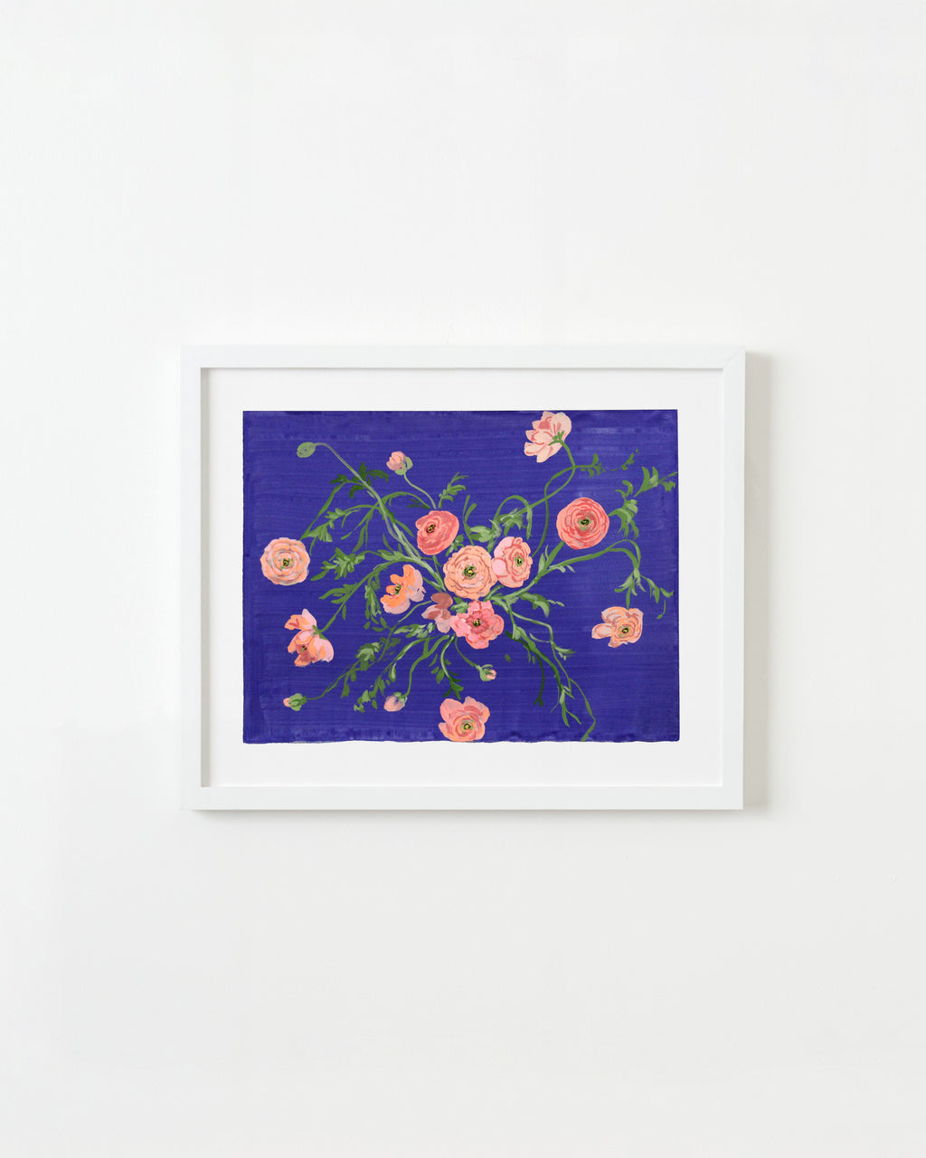 Painting by Kayla Plosz Antiel titled "Ranunculus" - 3.