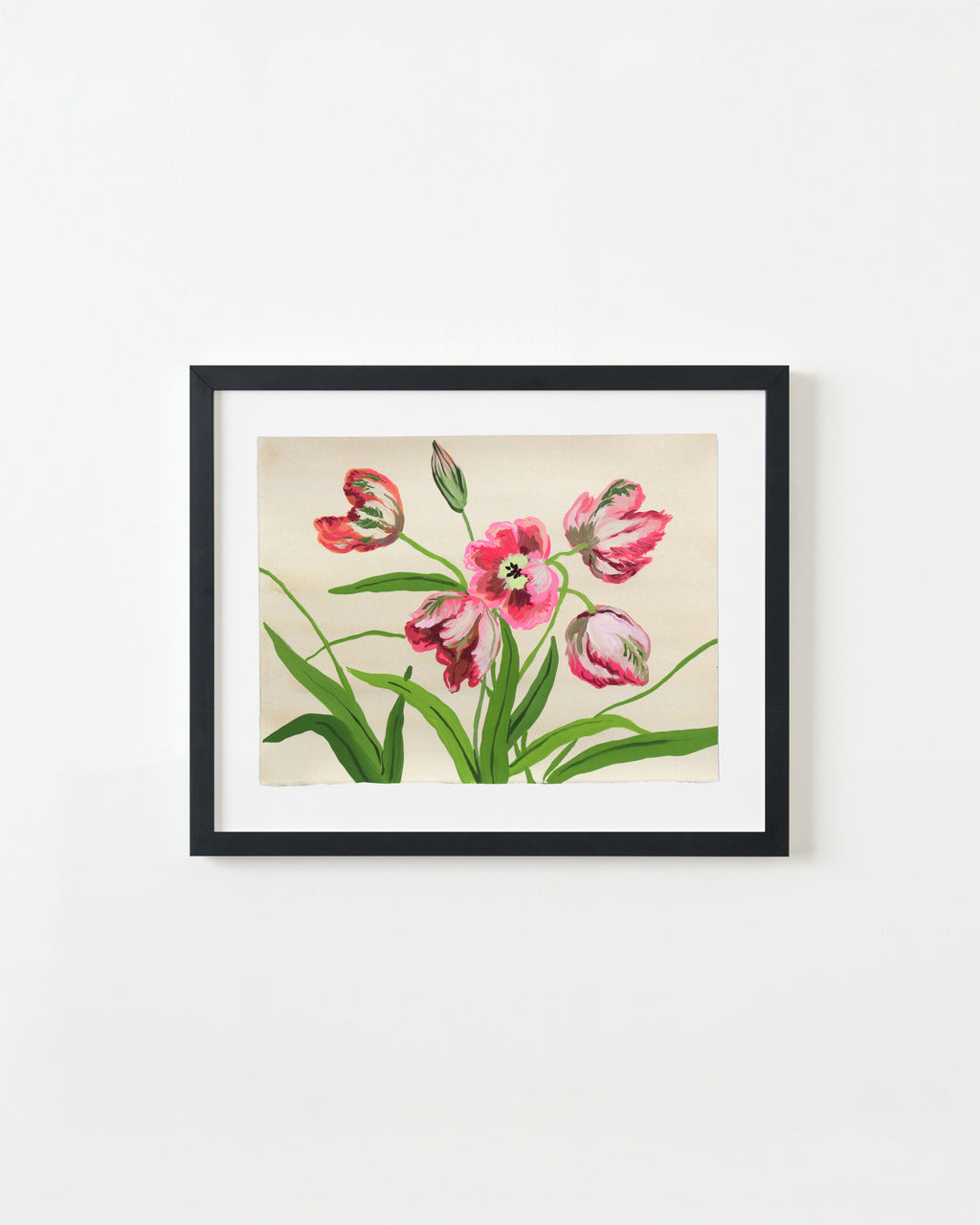 Painting by Kayla Plosz Antiel titled "Tulips" - 4.