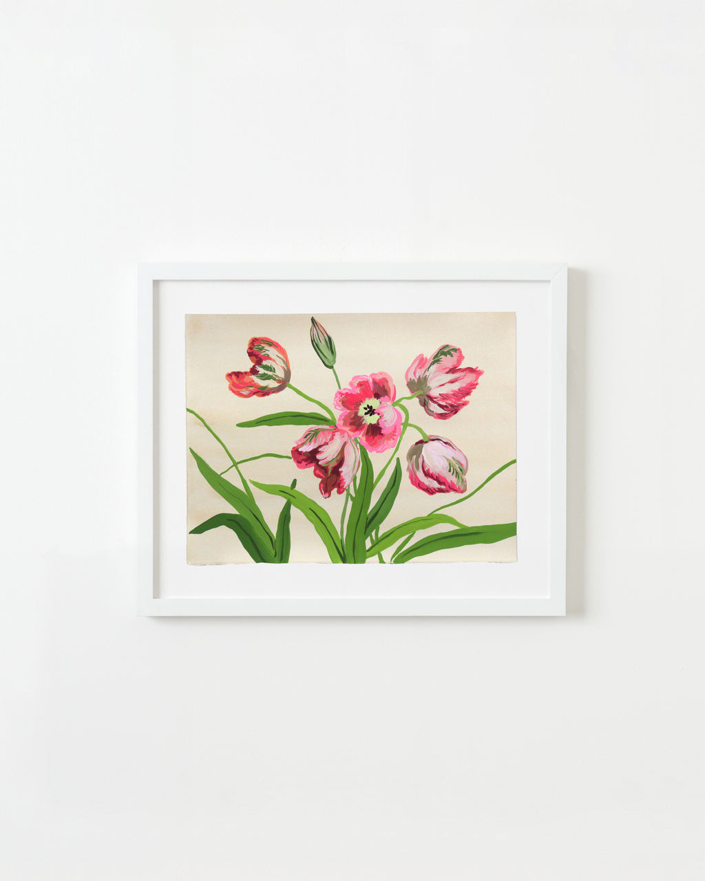 Painting by Kayla Plosz Antiel titled "Tulips" - 3.